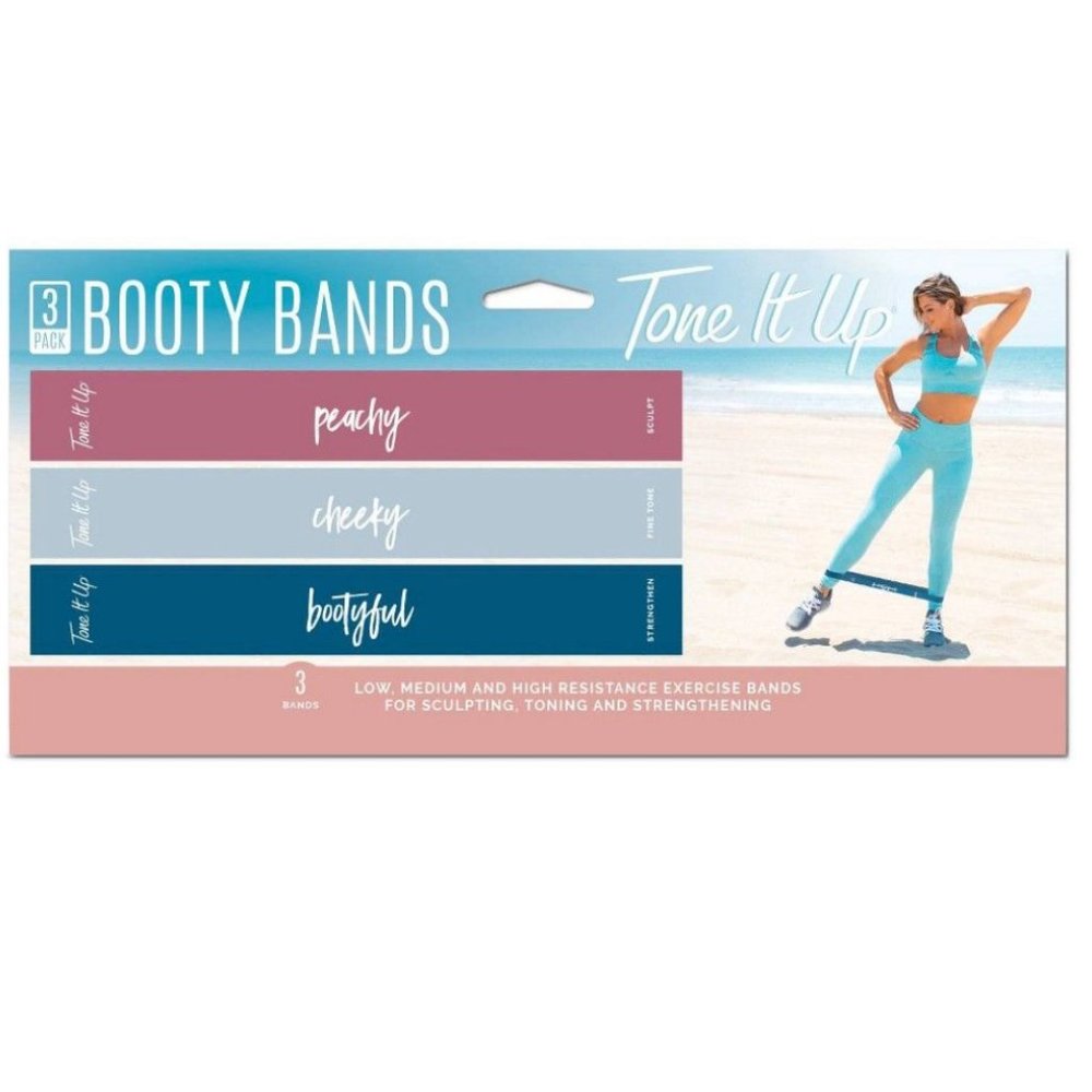 Tone It Up Booty Bands (Leg/Glutes Resistance Bands) 3pk